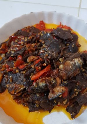 Foto resep Paru ikan sarden sambel bawang