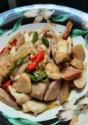 Foto resep Cah Jamur Komplit Saus Tiram
