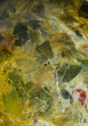 Una foto de Tortilla de zapallitos verdes 😉