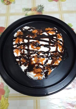 صورة لوصفة كيكة الجزر على طريقتي