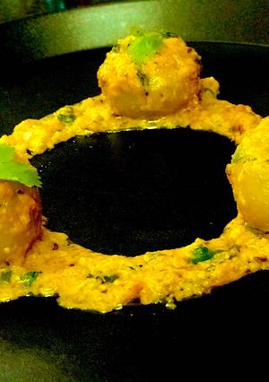 A picture of Shahi Malai Tinda.
