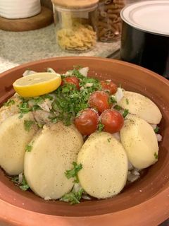 صورة لوصفة طاجين مغربي بالخضار