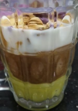 Hình của món Sinh tố bơ milo.