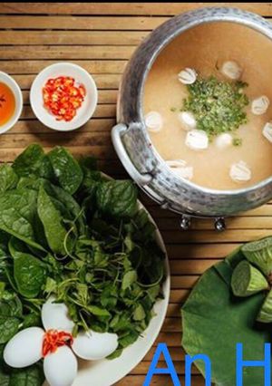 Hình của món Lẩu Cháo Cua Đồng.