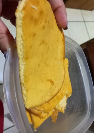 Una foto de Pan de nube keto