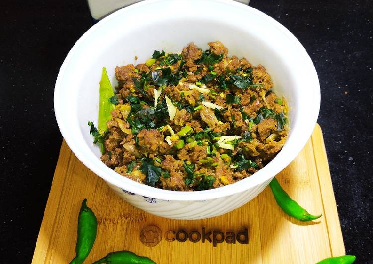 Hari Mirch Qeema Recipe By Bushra Mazhar Cookpad