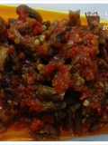 Balado daging suir
