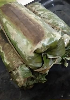 Foto resep Nasi bakar ayam suir pedas