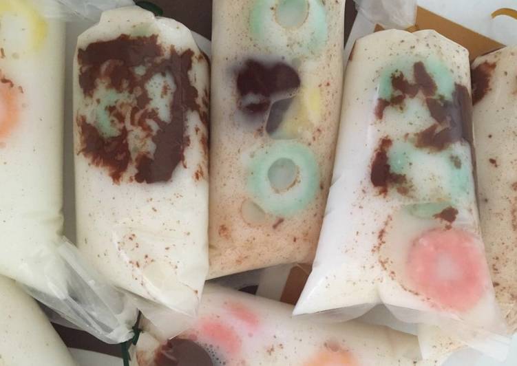 Resep Es lilin cokicoki cereal yang Lezat