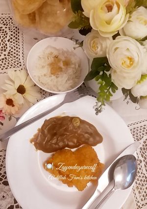 Foto resep Japanese curry with chicken katsu by Calif AbdillahFam's kitchen