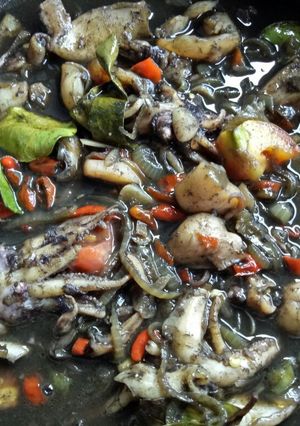 Foto resep Cumi Hitam Pedas Endul