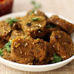 Dudhi Muthia Recipe | How To Make Lauki Muthia A picture of Dudhi Muthia Recipe | How To Make Lauki Muthia.