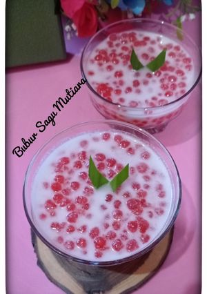 Foto resep Bubur Sagu Mutiara