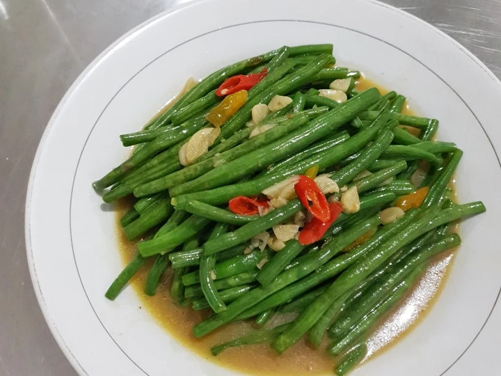 Langkah Gampang Membuat Resep 179. Tumis Baby Buncis Kenya yang Bisa Manjain Lidah Anti Ribet, Lezat Sekali