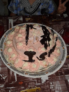 صورة لوصفة كيكة الباونتي الباردة اللذيذة كيك بجوز الهند الباردة حلويات سهلة وبسيطة