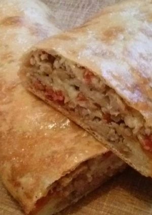 A picture of Italian Sausage Bread .