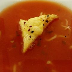 A picture of Fresh Tomato noodle soup.