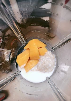 Foto resep [MPASI] Mango Oats Smoothies