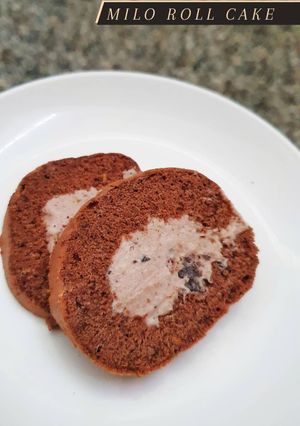 Foto resep Milo Roll Cake