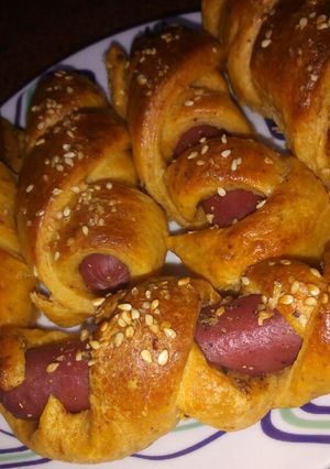 صورة لوصفة مخبوزات بحشوات مختلفه 😋🍞