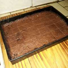 Una foto de Brownies de paquete