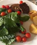 HAMBURGUESAS DE POROTOS ADZUKIS (sin gluten) Sabrosos y saludables!