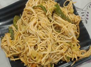 A picture of Simple chowmein.