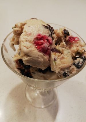 A picture of Cassata ice-cream.