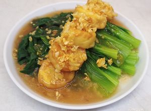 Foto resep Pokchoy Garlic Tofu