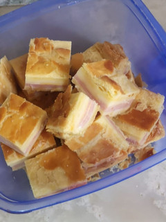 Una foto de Torta de fiambre con masa hecha en la licuadora