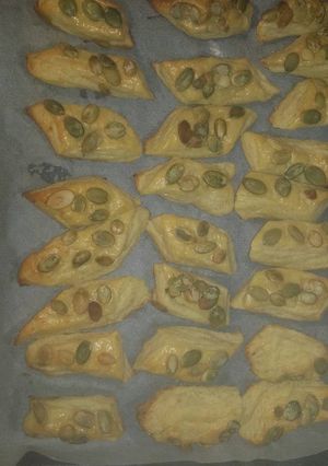 Sajtos szálak recept fotója
