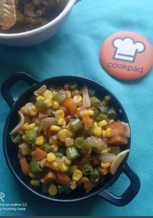 Foto resep 188. Oseng sayur pelangi