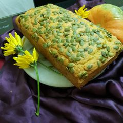 A picture of Pumpkin cake.