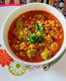 Turai/Ridged Gourd and Chana Dal Curry