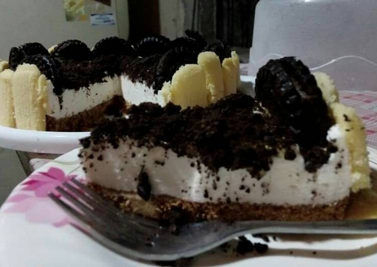 Recipe of Favorite So Easy No Bake Oreo Cheesecake