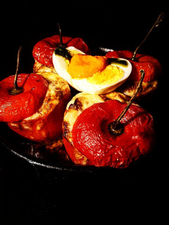 Una foto de Rocotos Rellenos Cetogénicos (Keto)