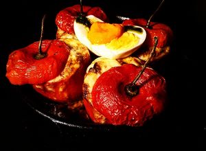 Una foto de Rocotos Rellenos Cetogénicos (Keto)