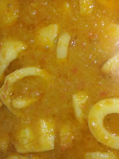 Una foto de Calamares a la riojana con thermomix