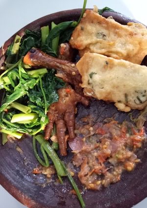 Foto resep Sambal Tomat Kangkung