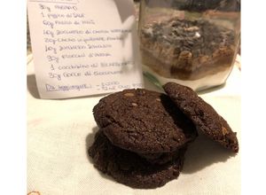 Foto di Biscotti cioccolatosi in barattolo🍪🍫