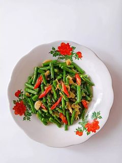 Foto resep Tumis Kacang Panjang Rebon