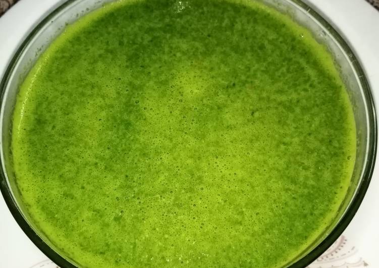 Easiest Way to Prepare Quick Green chutney