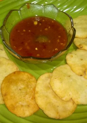 Foto resep Rujak cireng crispy