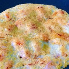 A picture of Cooked Rice mix Dosa.