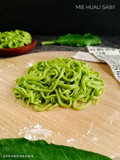 Foto resep Mie Hijau Sawi