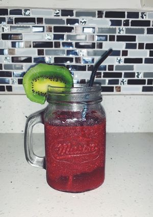 Una foto de Batido de frutos rojos 🍓