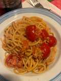 Spaghetti tonno e pomodorini