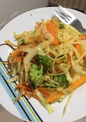 Una foto de Ensalada caliente