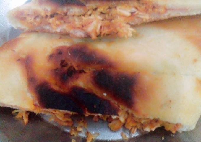 Steps to Prepare Favorite Chicken calzone