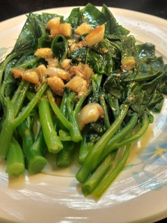 蠔油蒜香小芥藍菜 的食譜成品照片